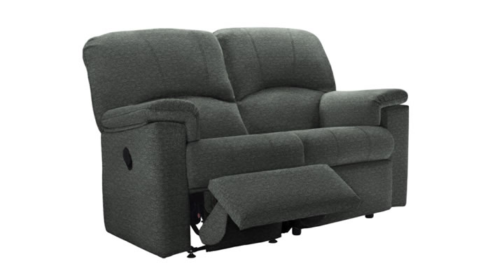 G Plan Chloe 2 Seater Single Power Recliner Left Hand Facing in Link Elysium Fabric